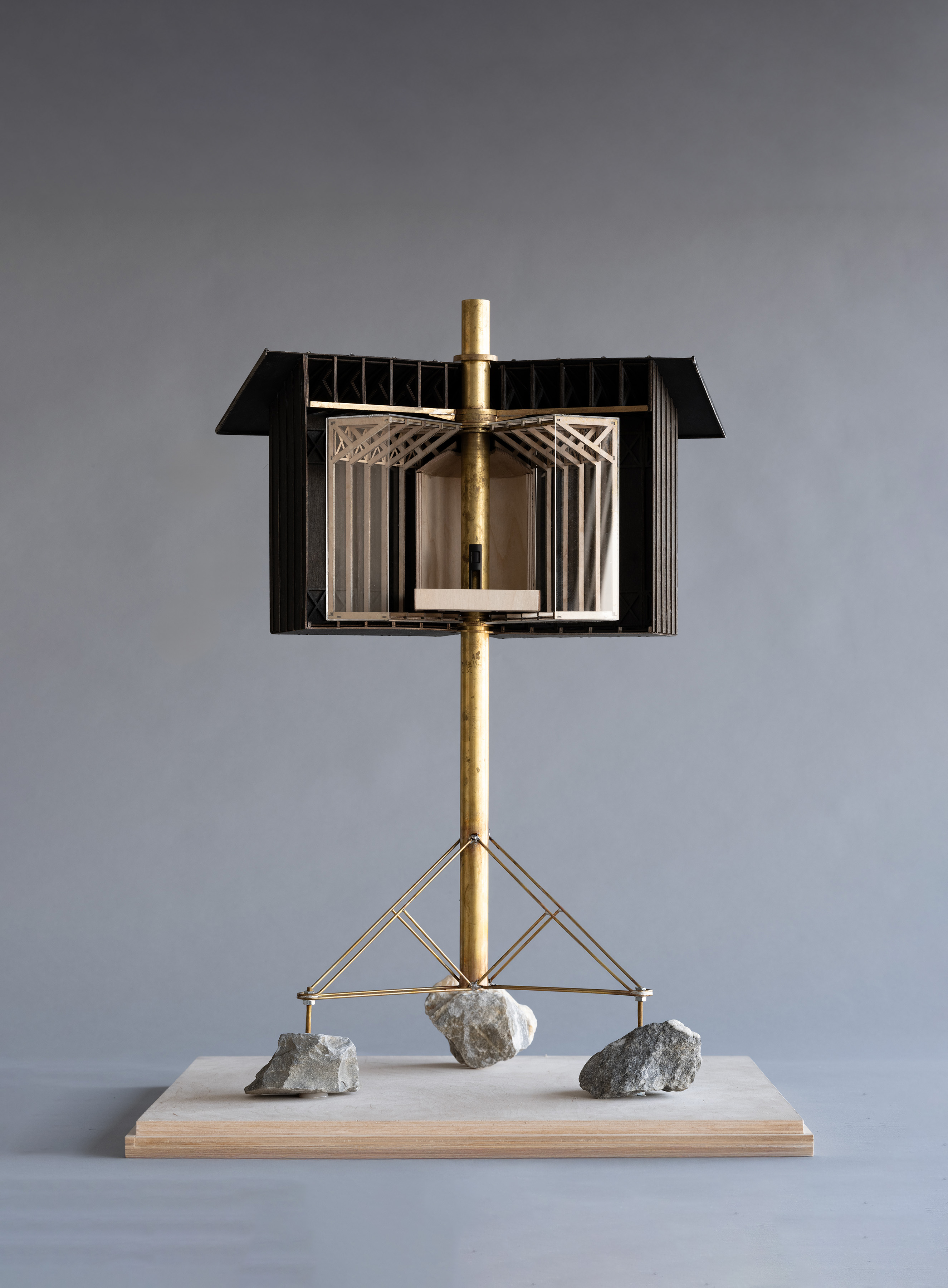Axis — rotating meditation space